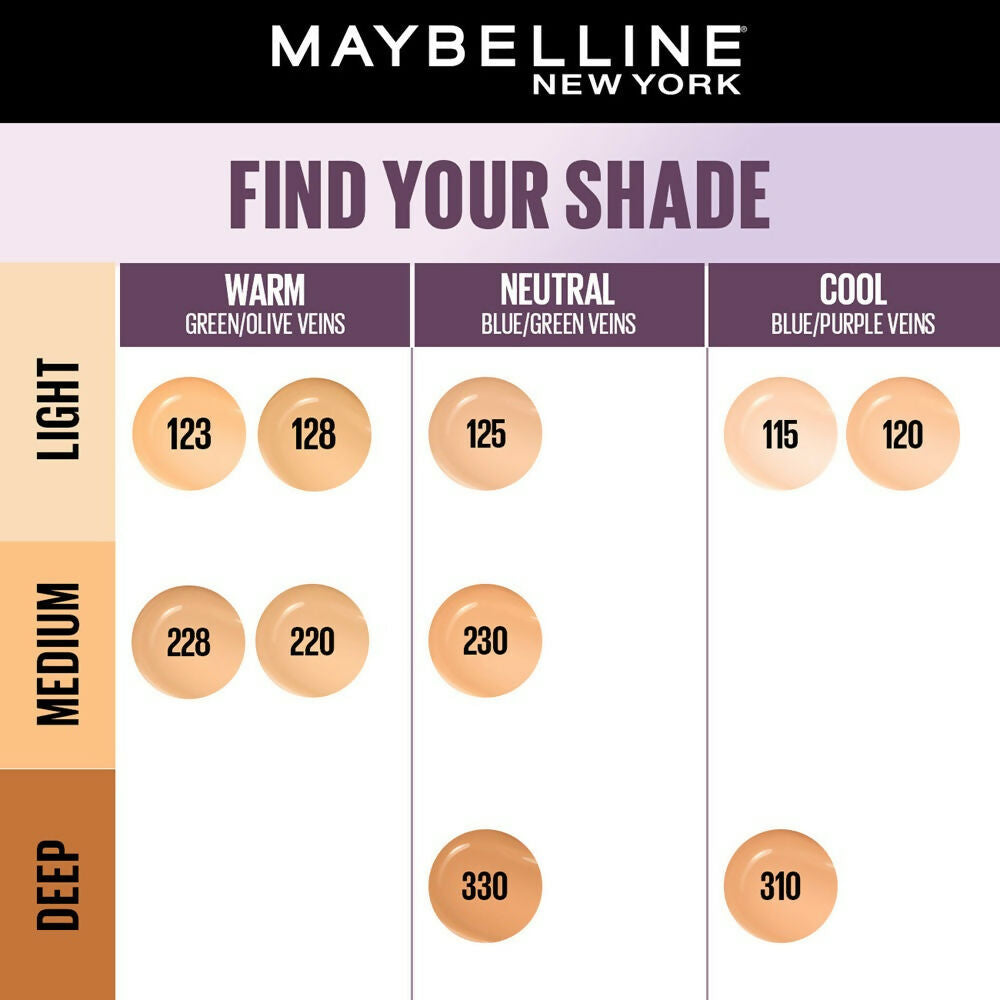 Maybelline New York Super Stay Lumi-Matte Liquid Foundation - 125 | Grocsy