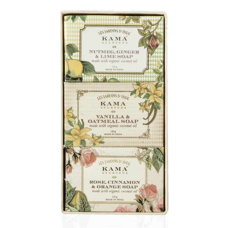 Kama Ayurveda Natural Soap Gift Box | Grocsy