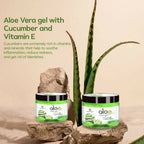 Korus Essential Aloe Vera Gel with Cucumber and Vitamin E | Grocsy
