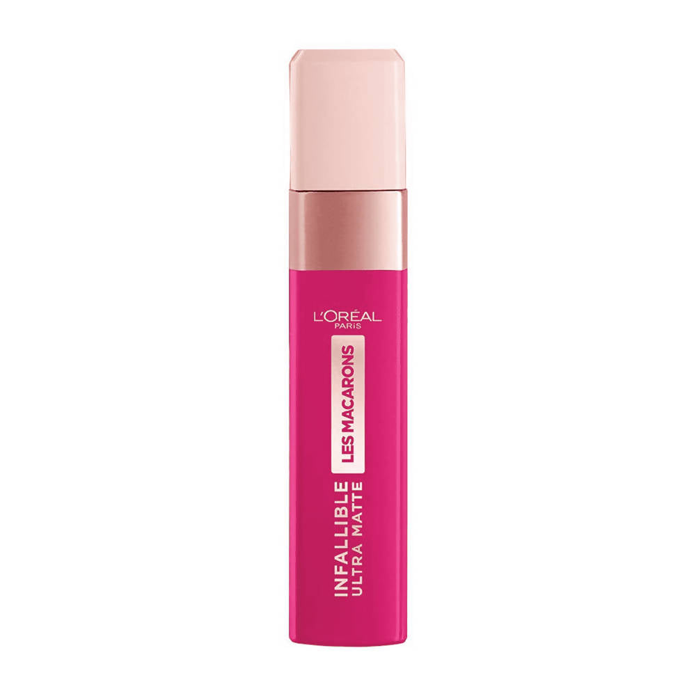 L'Oreal Paris Infallible Ultra Matte Liquid Les Macarons Lipstick - 838 Berry Cherie | Grocsy