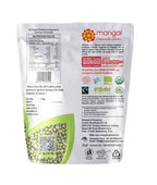 Mangal Organics Green Moong Whole | Grocsy