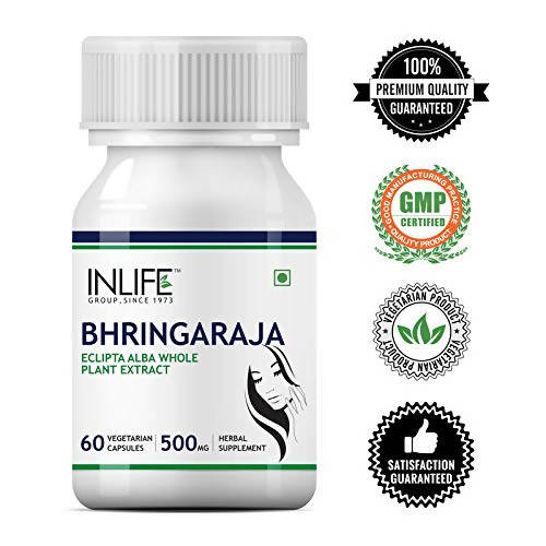Inlife Bhringaraja Capsules | Grocsy