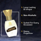 AdilQadri White Oudh Luxury Attar Perfume | Grocsy