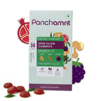 Panchamrit Skin Glow Gummies-Strawberry Flavor | Grocsy