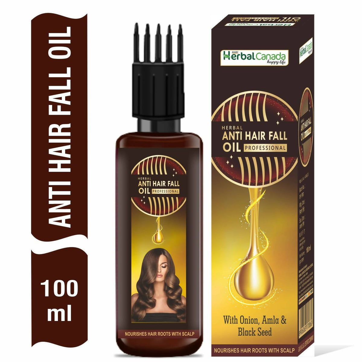 Herbal Canada Anti Hair Oil Professional | Grocsy