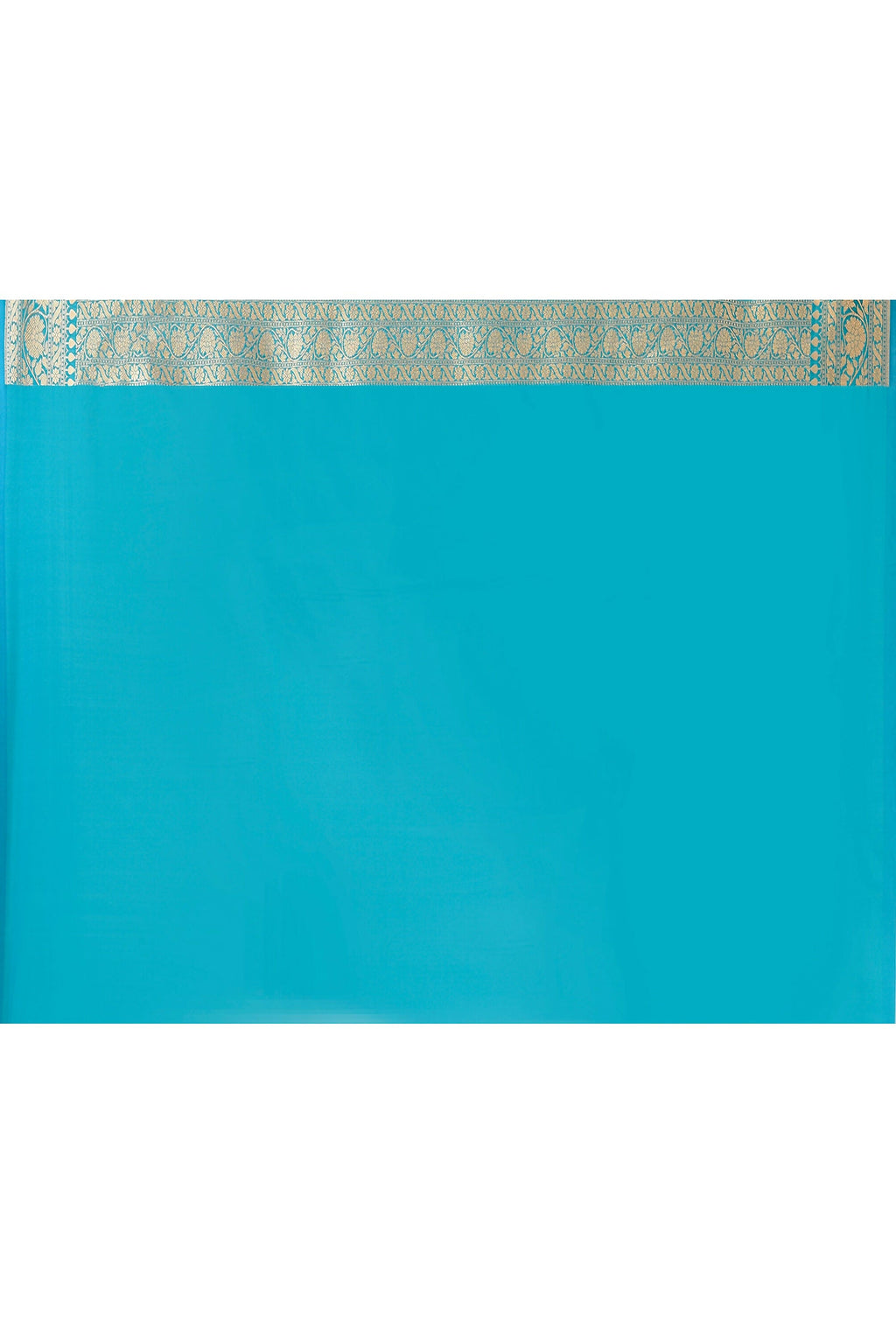 Joban Fashion Aqua Soft Pure Handloom Banarasi Silk Saree | Grocsy