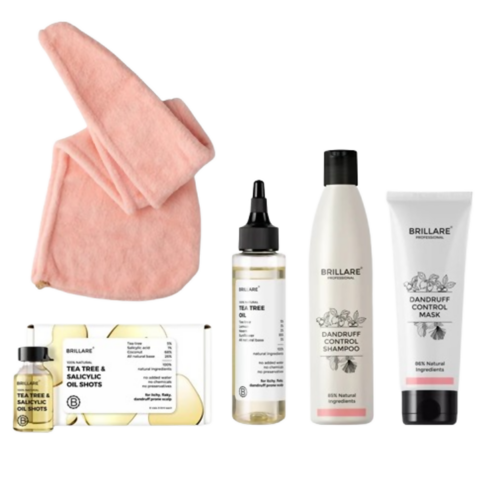Brillare Complete Dandruff Control Kit | Grocsy