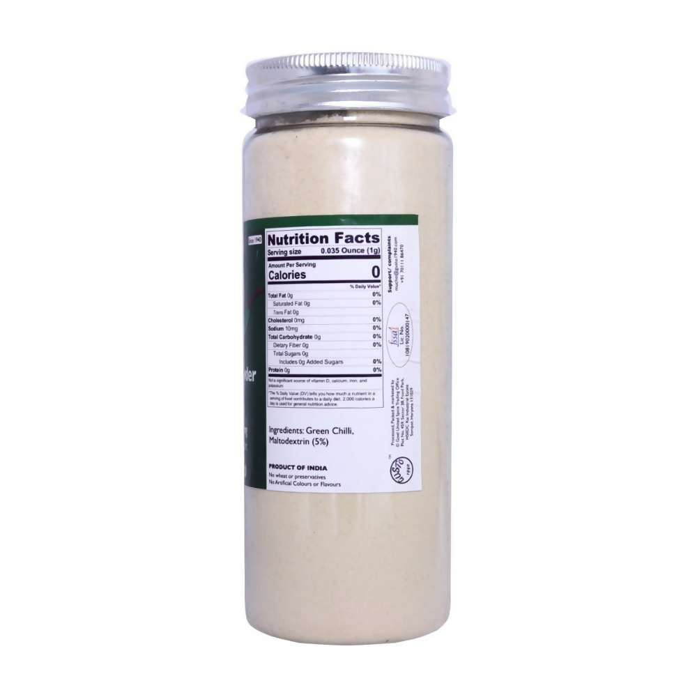 Tassyam Organics Green Chilli Powder | Grocsy