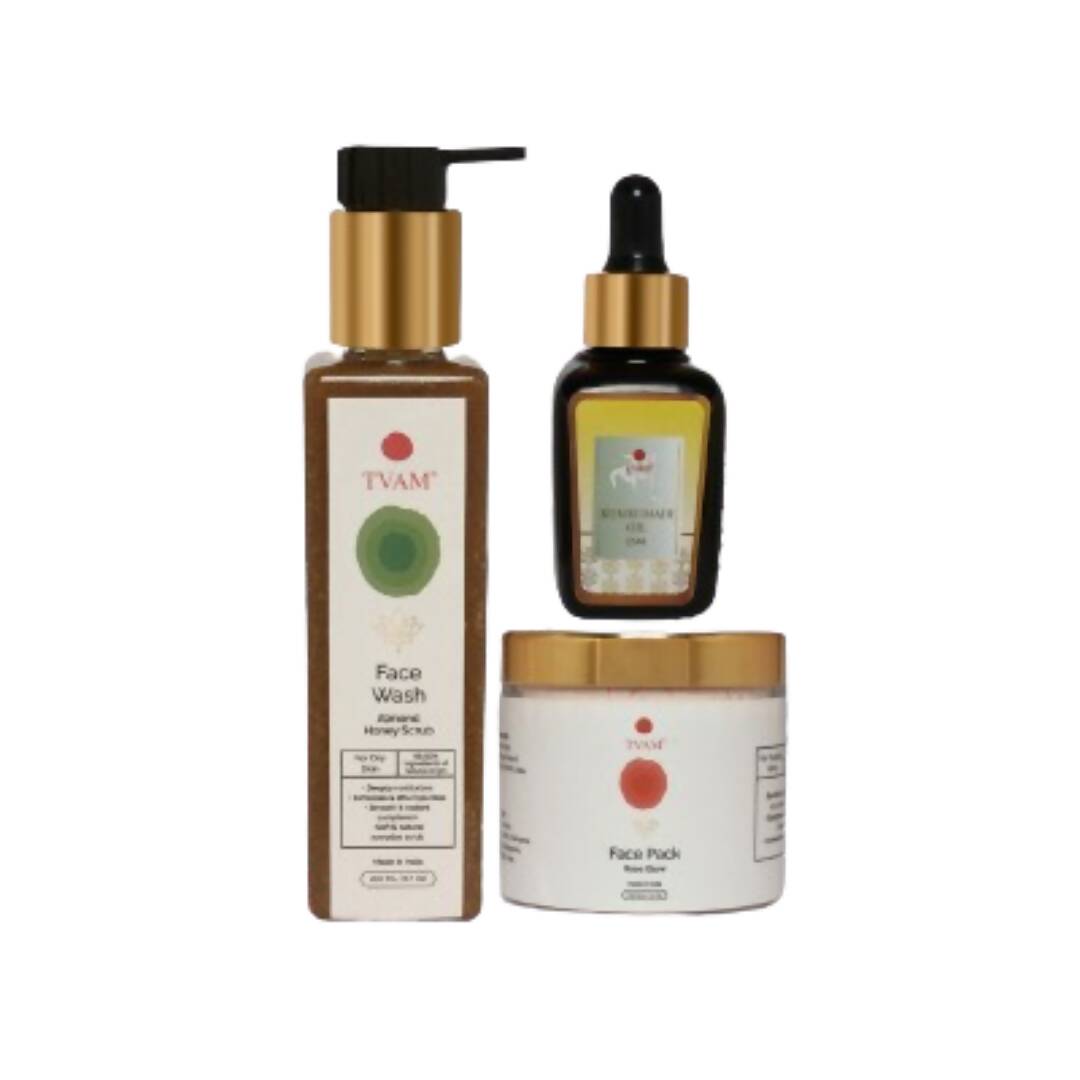 Tvam Luxury Refresh and Radiate Daily Combo Set For Men & Women | Grocsy