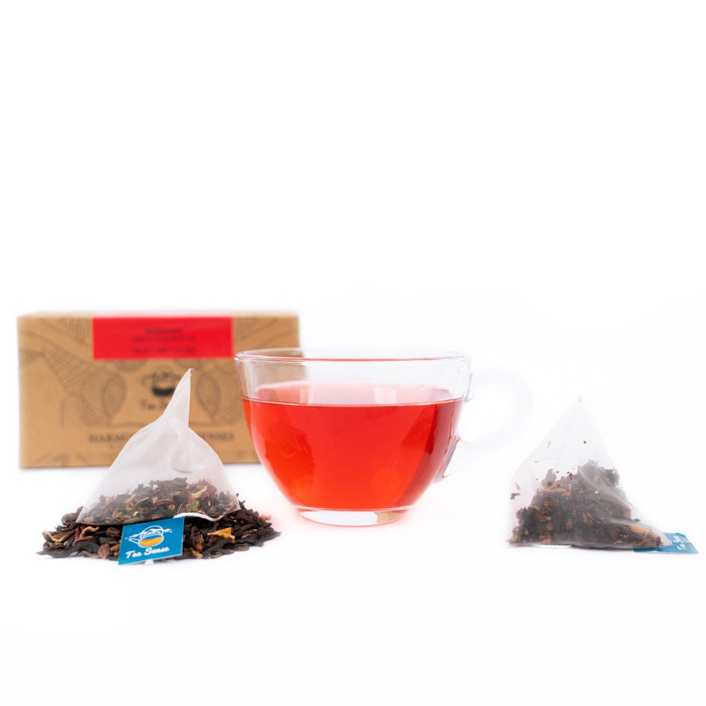 Tea Sense Hibiscus Flower Tea Bags Box | Grocsy
