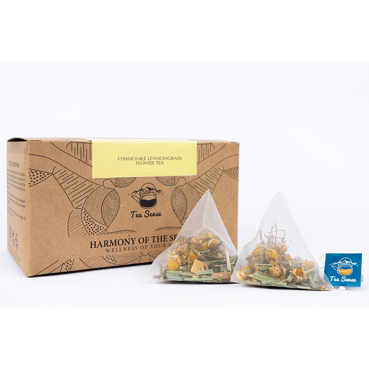 Tea Sense Chamomile Lemongrass Tea Bags Box | Grocsy