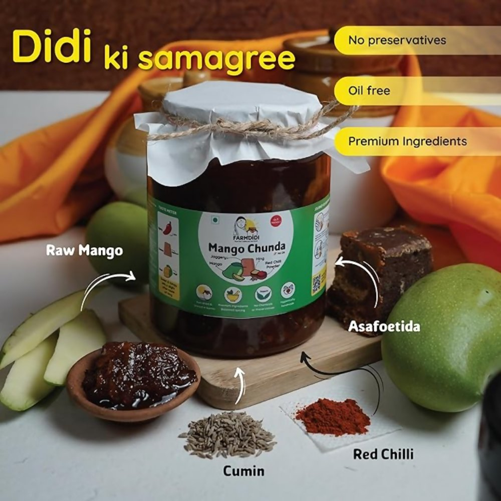 FarmDidi Mango Chunda Chutney - Mango Chunda | Grocsy