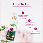 VI-JOHN Prakritik Red Onion & Castor Oil Shampoo Helps with Hair Fall & Re-Growth 100% Bio Actives | Grocsy