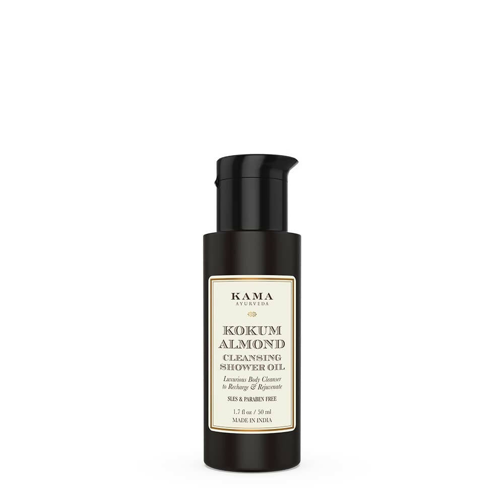 Kama Ayurveda Kokum Almond Cleansing Shower Oil | Grocsy