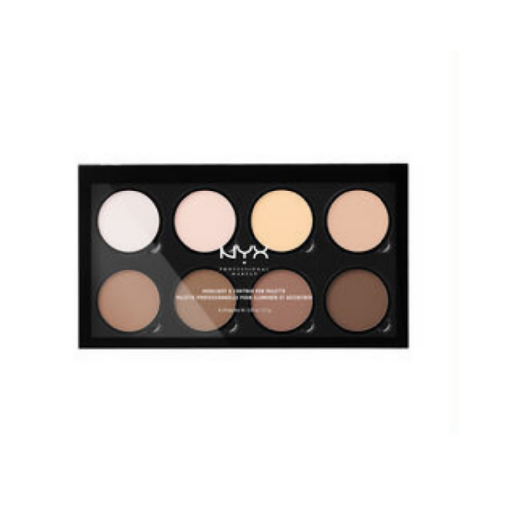 NYX Professional Makeup Highlight & Contour Pro Palette Matte Finish (HCPP01) | Grocsy