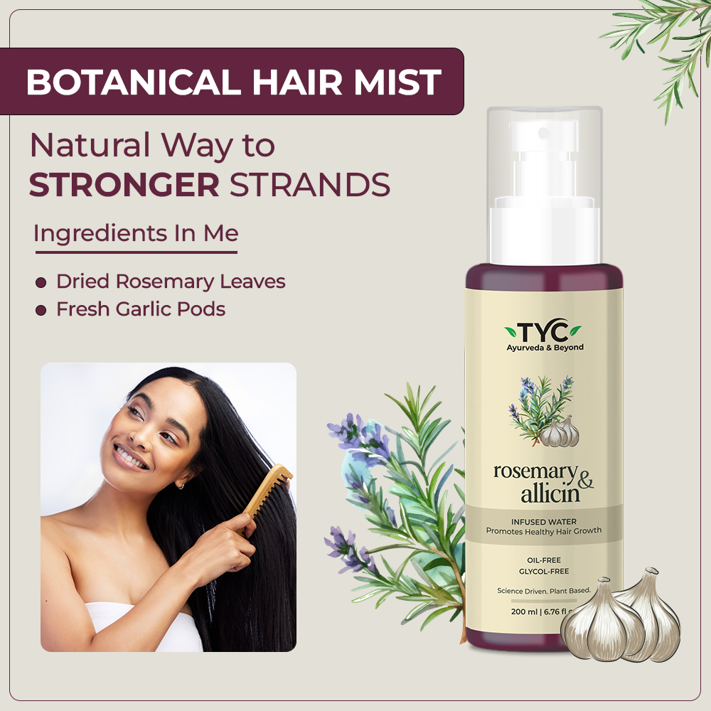 TYC Rosemary and Allicin Water Hair Spray | Grocsy