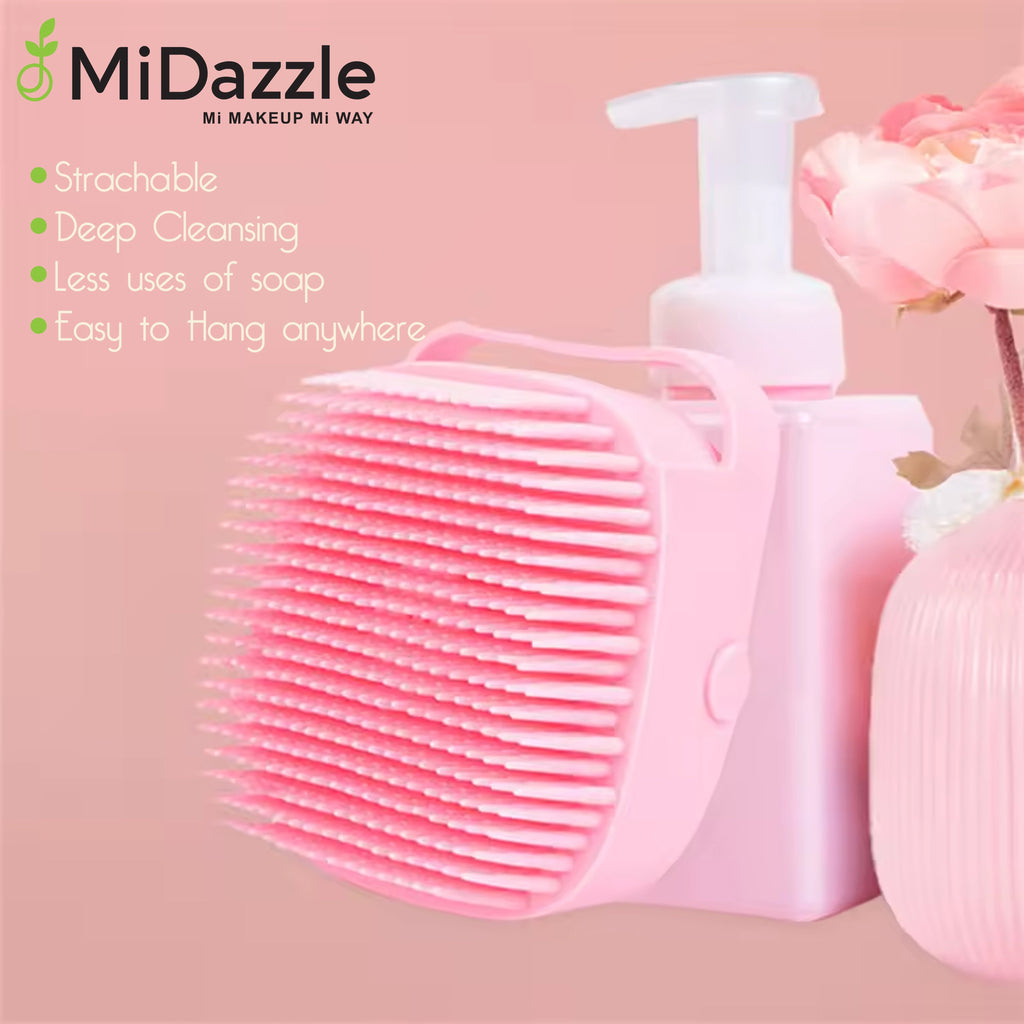 MiDazzle Silicone Bath Scrubber MISB6202 | Grocsy