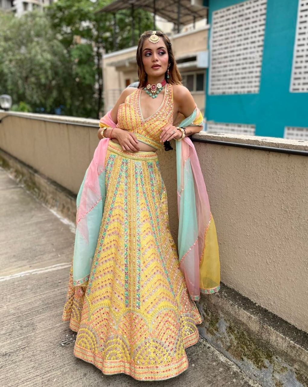 Lehenga Mart Glamorous Designer Lehenga Choli for Bridal and Bridesmaids Wedding Wear Choli | Grocsy