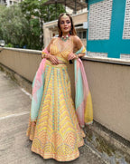 Lehenga Mart Glamorous Designer Lehenga Choli for Bridal and Bridesmaids Wedding Wear Choli | Grocsy