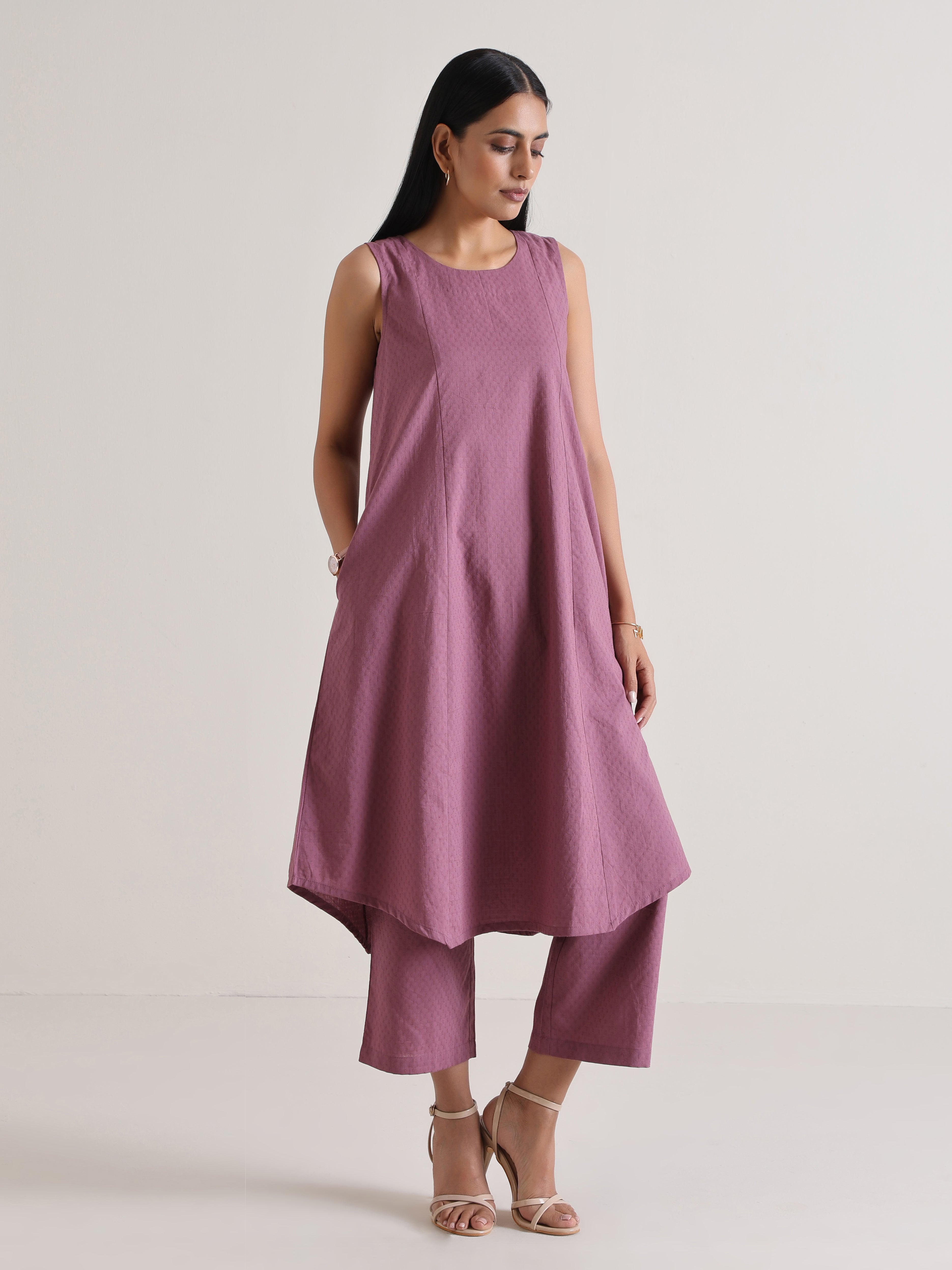 trueBrowns Orchid Panelled Co-ord Set | Grocsy