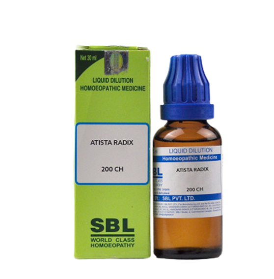 SBL Homeopathy Atista Radix Dilution | Grocsy