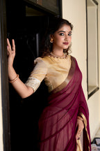 Lorenvalley Cream Kanchipuram Zari Weaving Work Lehenga Choli | Grocsy