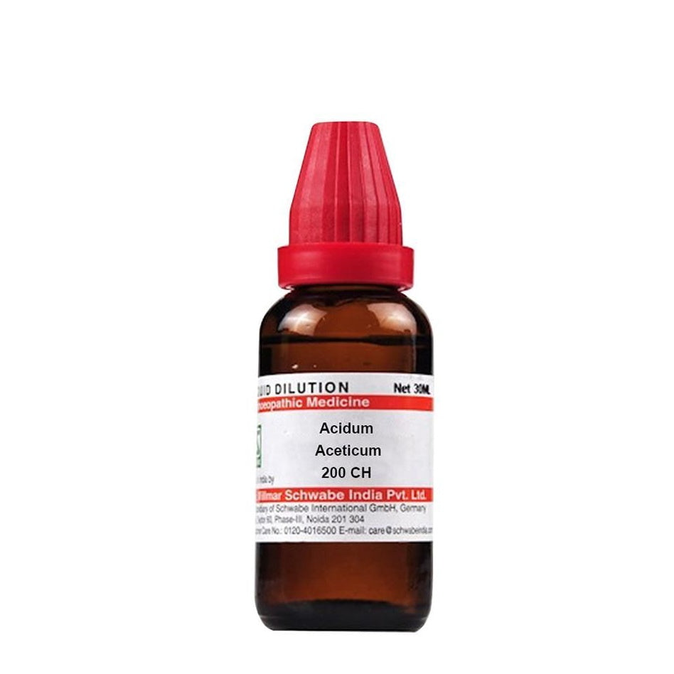 Dr. Willmar Schwabe India Acidum Aceticum Dilution | Grocsy