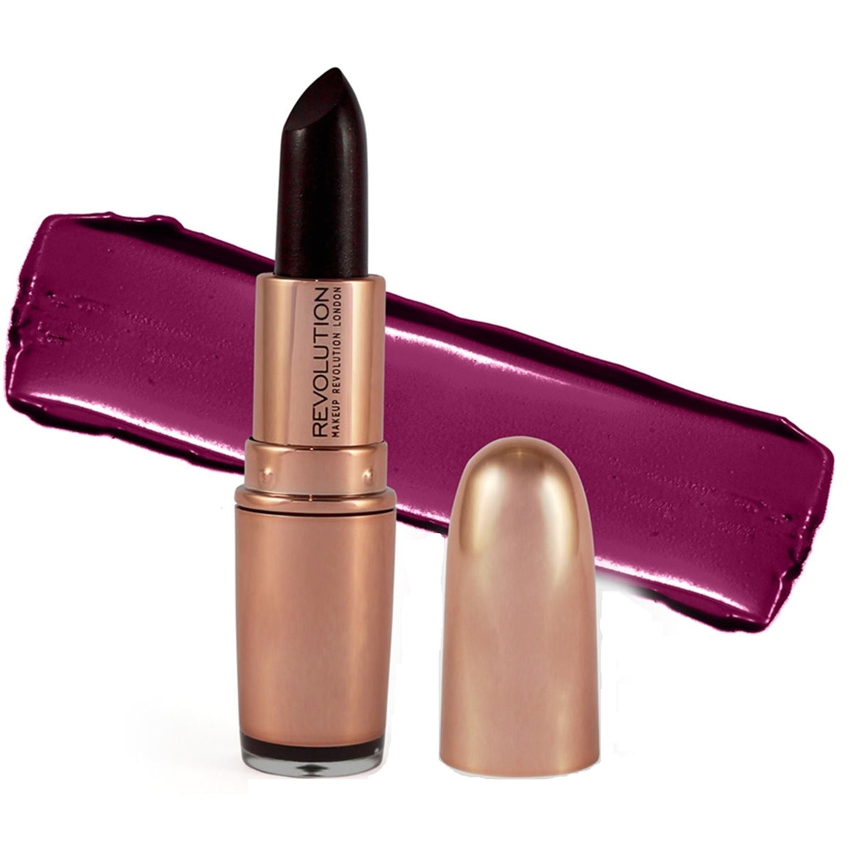 Makeup Revolution Rose Gold Lipstick - Diamond Life | Grocsy
