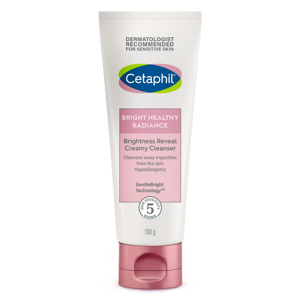 Cetaphil Bright Healthy Radiance Brightness Reveal Creamy Cleanser | Grocsy