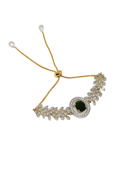 Rhodium-Plated Alloy Bracelets - The Pari | Grocsy