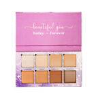 Aflairza Soft Glam Base Palette for Blendable, Long-Lasting Formula with Vitamin E & Jojoba Oil | Grocsy