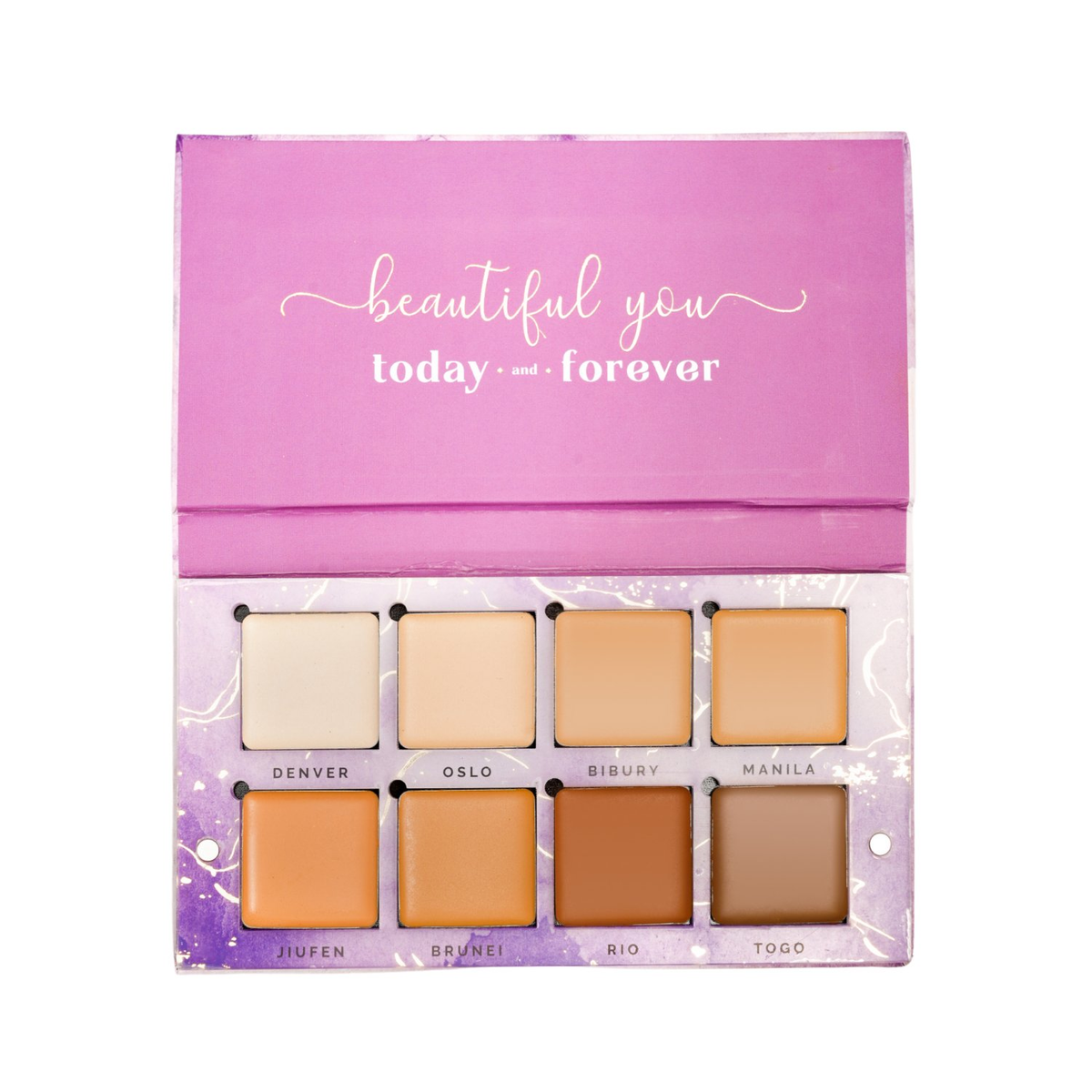Aflairza Soft Glam Base Palette for Blendable, Long-Lasting Formula with Vitamin E & Jojoba Oil | Grocsy