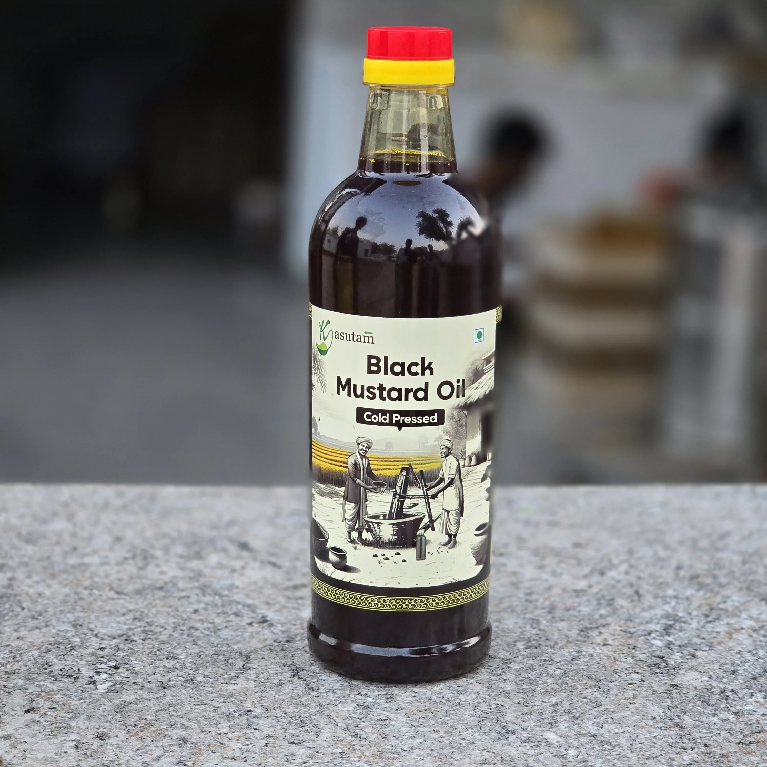 Kasutam Cold Pressed Black Mustard Oil | Grocsy