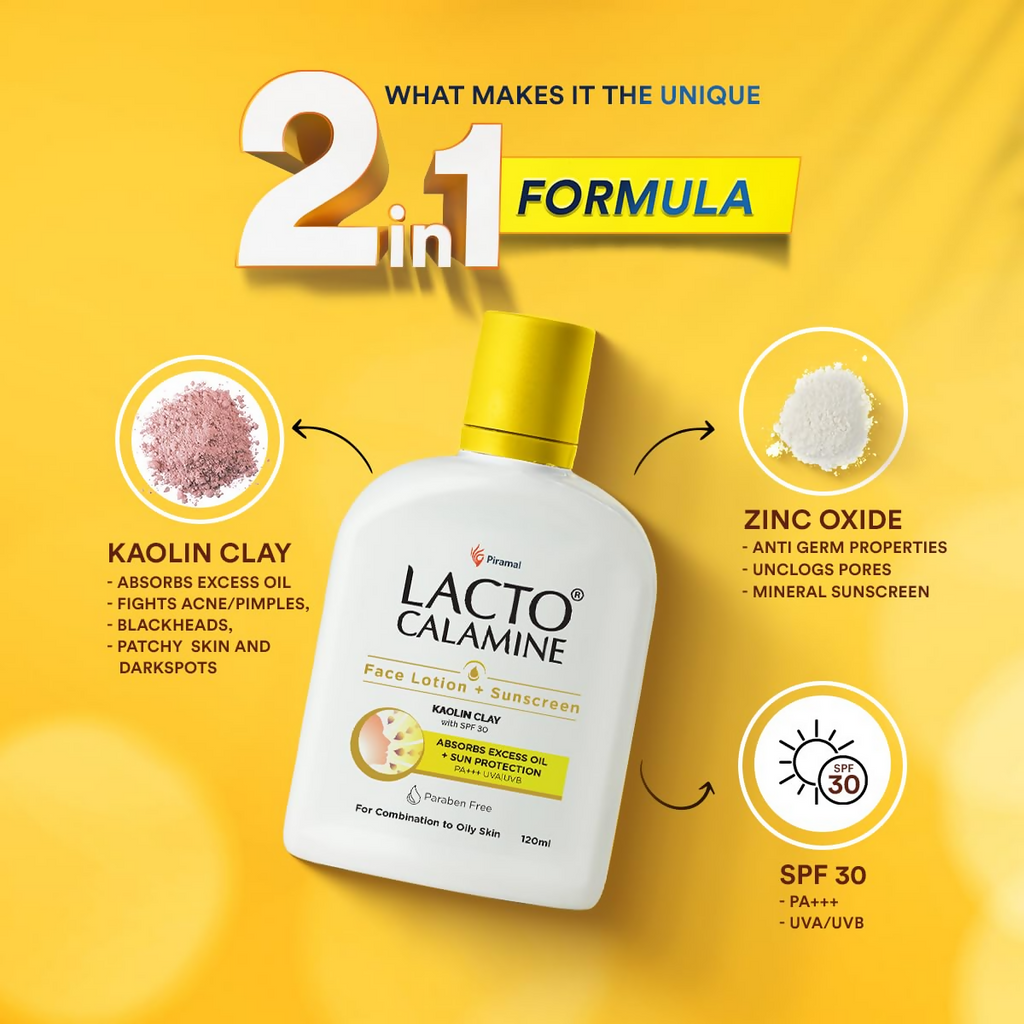 Lacto Calamine Sunscreen Lotion with SPF 30 | Grocsy