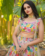 Lehenga Mart Glamorous Designer Lehenga Choli for Bridal and Bridesmaids Wedding Wear Choli | Grocsy