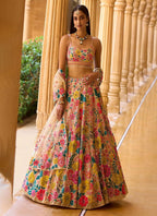 Lehenga Mart Glamorous Designer Lehenga Choli for Bridal and Bridesmaids Wedding Wear Choli | Grocsy