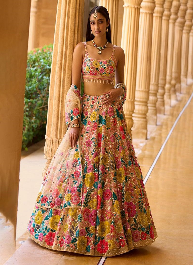 Lehenga Mart Glamorous Designer Lehenga Choli for Bridal and Bridesmaids Wedding Wear Choli | Grocsy