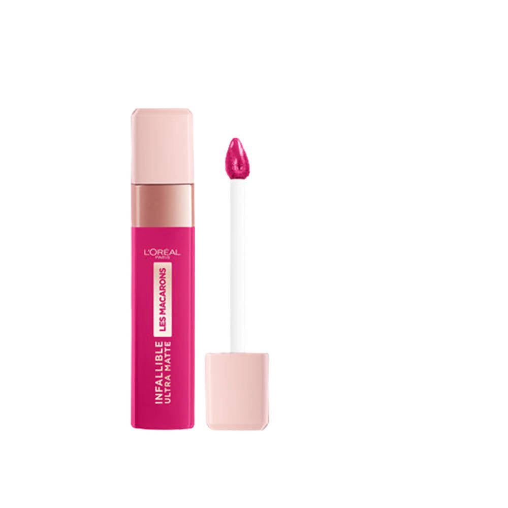 L'Oreal Paris Infallible Ultra Matte Liquid Les Macarons Lipstick - 838 Berry Cherie | Grocsy
