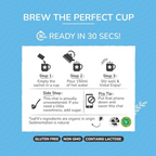 TeaFit Premium NO SUGAR Instant Lemongrass Tea Premix | Grocsy