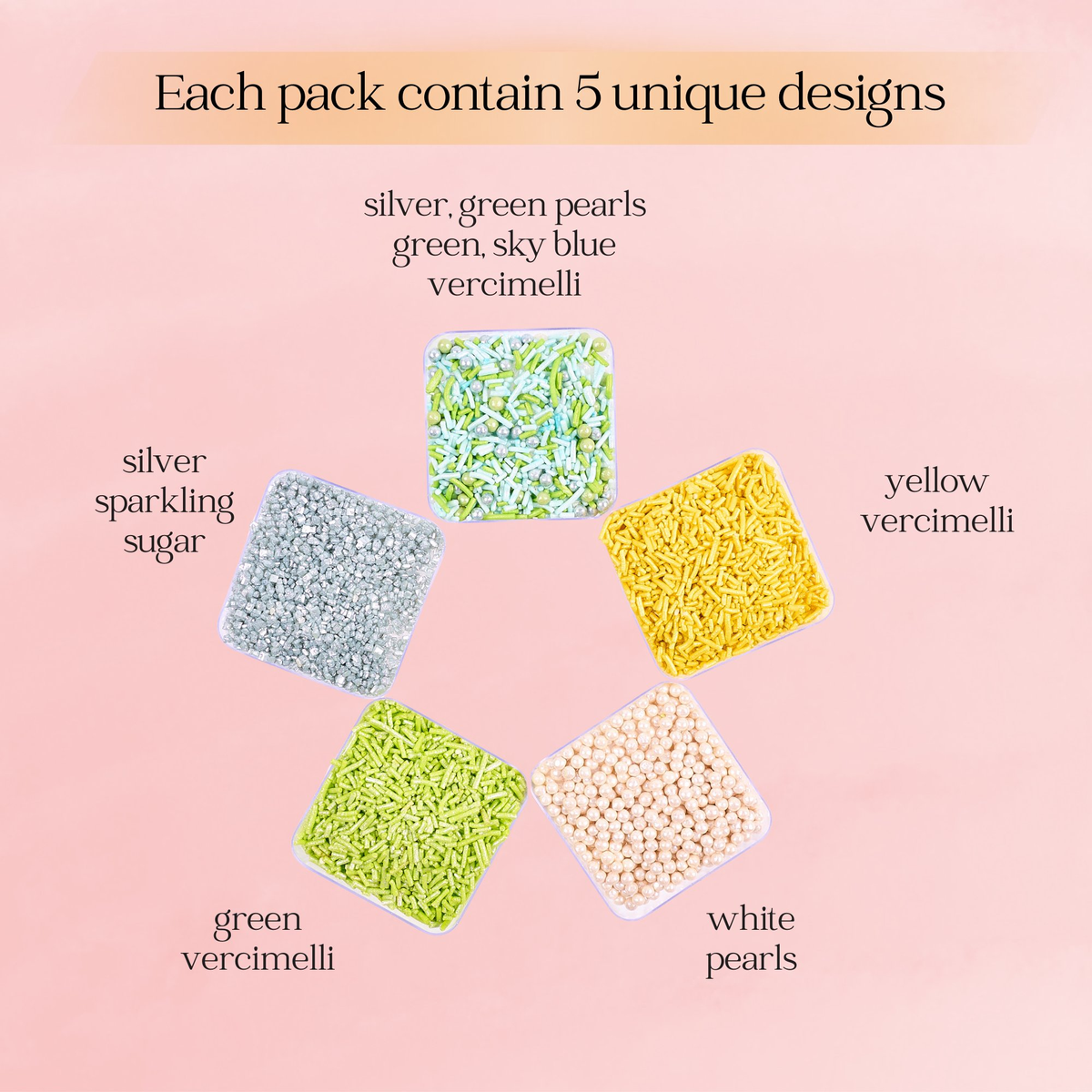 Confect Fusion Mashup Sprinkles FM Multipack 20 | Grocsy
