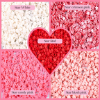 Confect Valentine Sprinkles | 20 Edible Decoration for Baking & Dessert | Grocsy