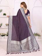 Anaita Premium Georgette Silk Saree | Grocsy