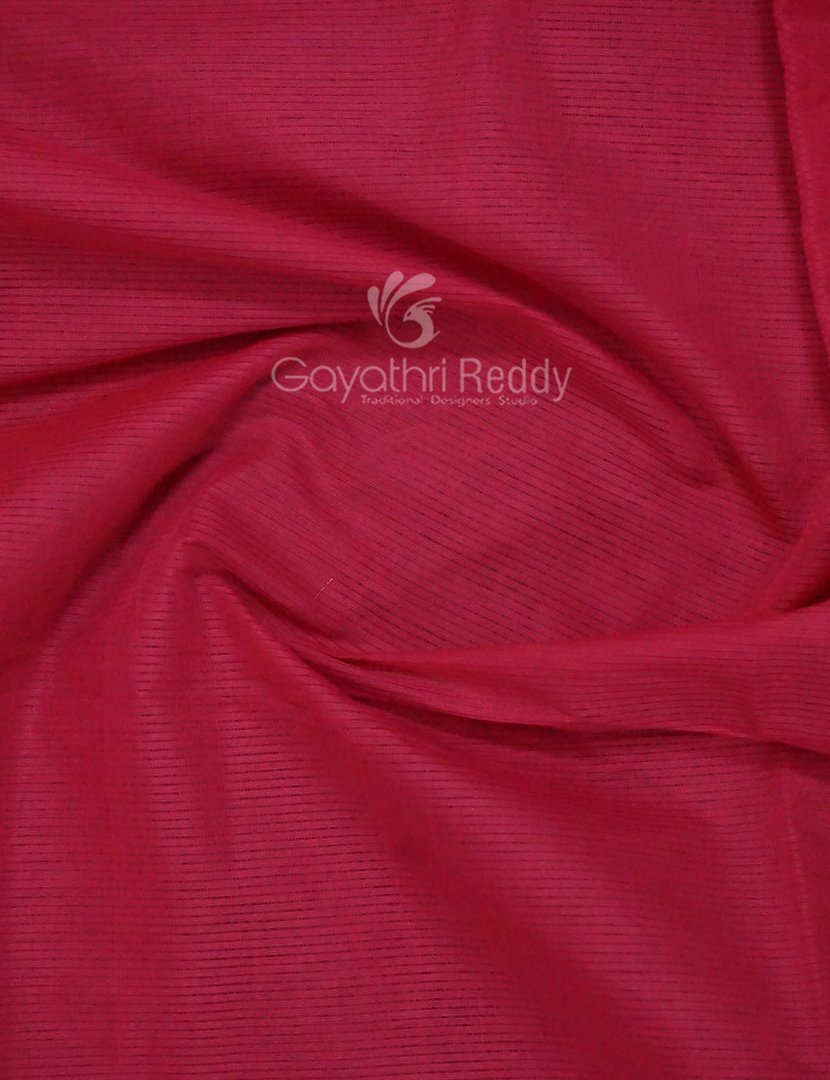 Dual Shades of Pinkish Pure Mangalgiri Cotton By Gayathri Reddy Designer Studio | Grocsy