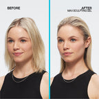 Redken Max Sculpting Gel For All-Day Strong Hold, Shape Memory & High Shine | Grocsy
