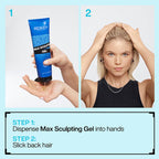 Redken Max Sculpting Gel For All-Day Strong Hold, Shape Memory & High Shine | Grocsy