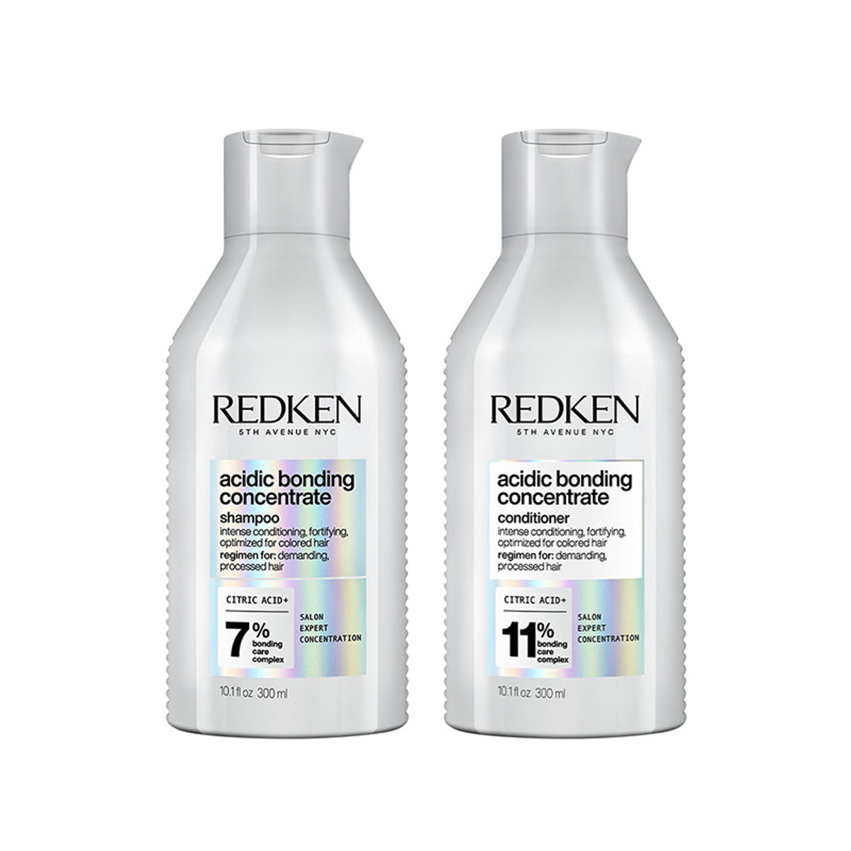 Redken Damaged Hair Combo - Acidic Bonding Concentrate Shampoo & Conditioner | Grocsy