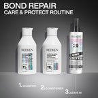 Redken Hair Protect Combo - Acidic Bonding Concentrate Shampoo, Conditioner & One United | Grocsy