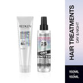 Redken Day & Night Hair Treatment Combo - Acidic Bonding Concentrate Leave-In Treatment & One United | Grocsy