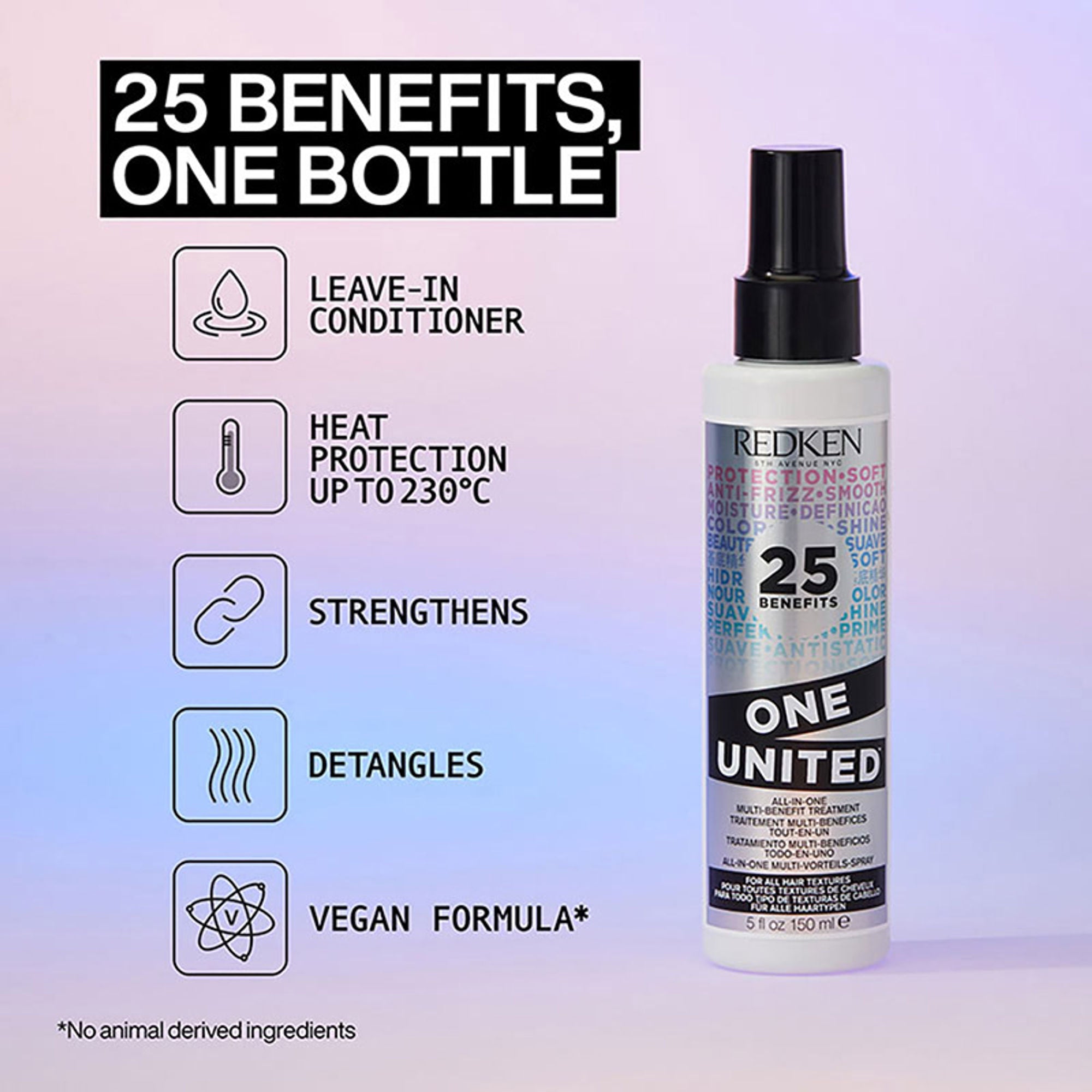 Redken Day & Night Hair Treatment Combo - Acidic Bonding Concentrate Leave-In Treatment & One United | Grocsy