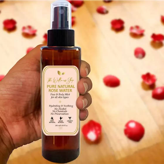 The Wellness Shop Pure Natural Rose Water | Grocsy